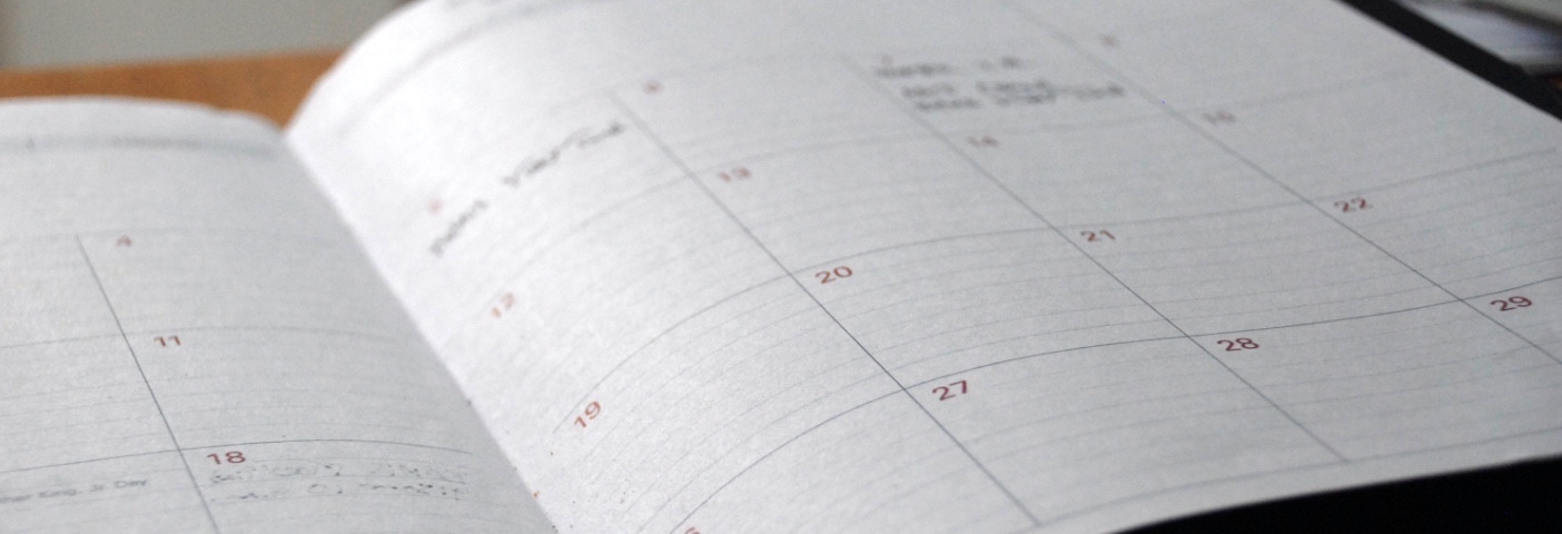 Calendar notebook